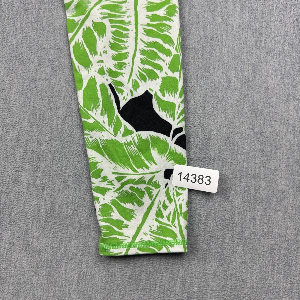 Alo Yoga Leggings Women Small Green Airbrush 29"‎ Tropical Palm Spring Training - Picture 14 of 14